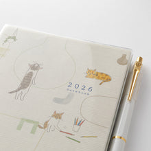 Load image into Gallery viewer, MIDORI - Pocket Diary 2026 - B6 Cat