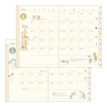 Load image into Gallery viewer, MIDORI - Pocket Diary 2026 - B6 Cat