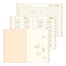 Load image into Gallery viewer, MIDORI - Pocket Diary 2026 - B6 Cat