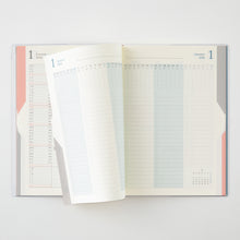 Laden Sie das Bild in den Galerie-Viewer, MIDORI - Double Schedule To Do 2026 - B6 Blau