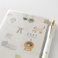 Load image into Gallery viewer, MIDORI - Pocket Diary 2027 - B6 Slim Cat