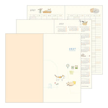 Load image into Gallery viewer, MIDORI - Pocket Diary 2027 - B6 Slim Cat
