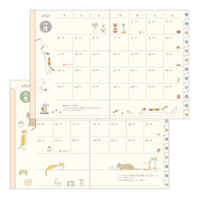 Load image into Gallery viewer, MIDORI - Pocket Diary 2027 - A6 Cat