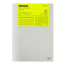 Load image into Gallery viewer, MIDORI - Refill Flat Diary 2027 - A5