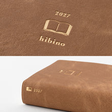 Load image into Gallery viewer, MIDORI - Diary Hibino 2027 - A6 - Camel