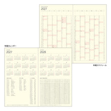 Load image into Gallery viewer, MIDORI - 2027 PRD Slim Weekly - Vertical Diary - Black
