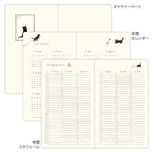 Laden Sie das Bild in den Galerie-Viewer, MIDORI – Buchkalender 2027 – B6-Variante Katze – Beige