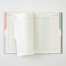 Laden Sie das Bild in den Galerie-Viewer, MIDORI - Doppelfahrplan für 2027 - B6 - Grün