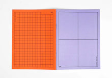 Laden Sie das Bild in den Galerie-Viewer, JULIE JOLIAT - Booq Notizbuch - Lila/Orange 