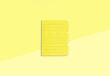 Load image into Gallery viewer, HIGHTIDE - Sticky Tabs - Yellow
