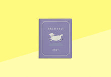 Load image into Gallery viewer, HIGHTIDE - My Diary - Weekly Schedule 2027 - Square - Purple
