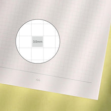 Laden Sie das Bild in den Galerie-Viewer, ICONIC - Solitude B6 Notizbuch, kariert - Puderblau
