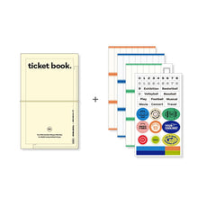 Load image into Gallery viewer, ICONIC - Collect Ticket Book - White