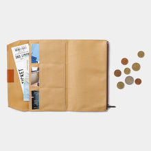 Load image into Gallery viewer, TRAVELER'S FACTORY - Notebook Cotton Zipper Case - Beige