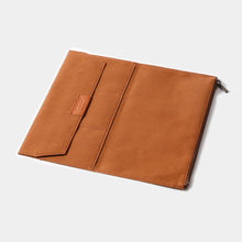 Load image into Gallery viewer, TRAVELER'S FACTORY - Notebook Cotton Zipper Case - Brown
