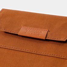 Load image into Gallery viewer, TRAVELER'S FACTORY - Cotton Zipper Case Passport size - Brown