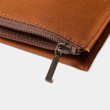 Load image into Gallery viewer, TRAVELER'S FACTORY - Cotton Zipper Case Passport size - Brown