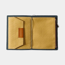 Load image into Gallery viewer, TRAVELER'S FACTORY - Cotton Zipper Case Passport size - Beige