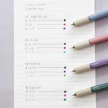 Laden Sie das Bild in den Galerie-Viewer, ICONIC - Glatter 3-farbiger Gelstift 0.38 - Grün