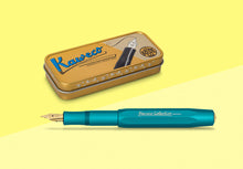Laden Sie das Bild in den Galerie-Viewer, KAWECO - COLLECTION - Füllhalter - Iguana Blue