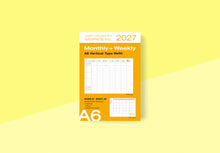 Load image into Gallery viewer, MARK'S - A6 Agenda - Refill 2026/2027