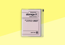 Laden Sie das Bild in den Galerie-Viewer, MARK'S - A6-Kalender 2026/2027 - Storage.it - Rosa