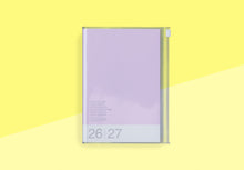 Laden Sie das Bild in den Galerie-Viewer, MARKS - B6 Tagebuch 2026/2027 - Farben - Lavendel