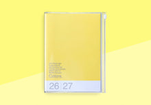 Laden Sie das Bild in den Galerie-Viewer, MARKS - A5-Tagebuch 2026/2027 - Farben - Gelb
