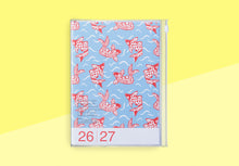 Laden Sie das Bild in den Galerie-Viewer, MARKS - A5-Tagebuch 2026/2027 - Muster - Fisch