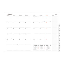 Laden Sie das Bild in den Galerie-Viewer, MARK'S - A5 Kalender 2026/2027 - Storage.it - Silber