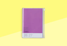 Laden Sie das Bild in den Galerie-Viewer, MARK'S - A6-Tagebuch 2026/2027 - Farben - Lila