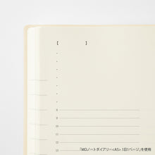 Load image into Gallery viewer, MD PRODUCT - MD Notebook Diary 2027 - 1 Day 1 Page - A6