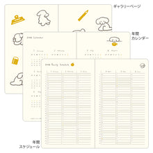 Load image into Gallery viewer, MIDORI - Book Style Diary 2026 - B6 Variant Dog - Yellow