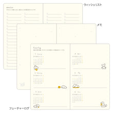 Load image into Gallery viewer, MIDORI - Book Style Diary 2026 - B6 Variant Dog - Yellow