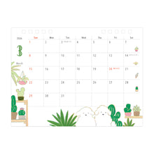 Load image into Gallery viewer, MIDORI - Ring Standing Calendar 2026 - Dog