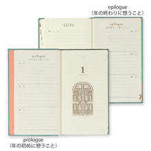 Load image into Gallery viewer, MIDORI - 3 Year Diary Gate Mini - Light Blue