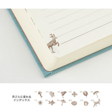 Load image into Gallery viewer, MIDORI - 3 Year Diary Gate Mini - Light Blue