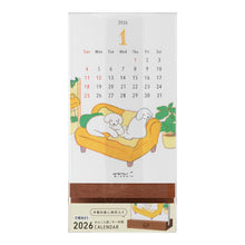 Load image into Gallery viewer, MIDORI - Stand Calendar 2026 - Dog