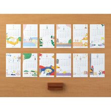 Load image into Gallery viewer, MIDORI - Stand Calendar 2026 - Dog