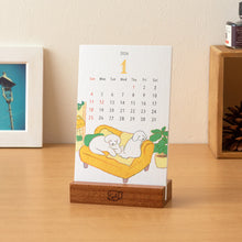 Load image into Gallery viewer, MIDORI - Stand Calendar 2026 - Dog