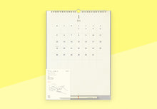 Load image into Gallery viewer, MIDORI - MD Wall Hanging Calendar 2026 with pencil