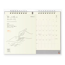 Load image into Gallery viewer, MIDORI - MD Desk Calendar Twin 2025