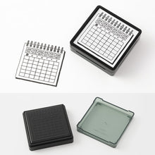 Load image into Gallery viewer, MIDORI - Paintable Stamp Pre-Inked - Calendar