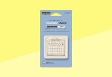 Load image into Gallery viewer, MIDORI - Paintable Stamp Pre-Inked - Soft Color Brown - Calendar