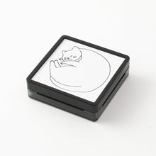 Laden Sie das Bild in den Galerie-Viewer, MIDORI - Paintable Stamp Pre-Inked - Katze
