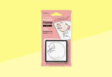 Laden Sie das Bild in den Galerie-Viewer, MIDORI - Paintable Stamp Pre-Inked - Katze