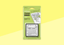 Load image into Gallery viewer, MIDORI - Paintable Stamp Pre-Inked - Habit Tracker