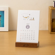 Load image into Gallery viewer, MIDORI - Stand Calendar 2027 - Cat