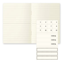 Load image into Gallery viewer, MIDORI - MD Notebook Light (3pcs pack) - A7 lined