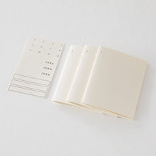 Load image into Gallery viewer, MIDORI - MD Notebook Light (3pcs pack) - A7 lined